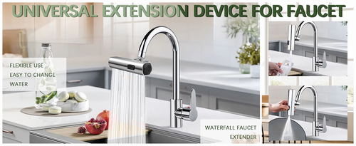 🔥3 in 1 360° Waterfall Kitchen Faucet