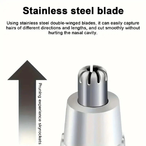 Electric Nose Ear Hair Trimmer Face Eyebrow Mustache Beard Shaver Clipper Unisex