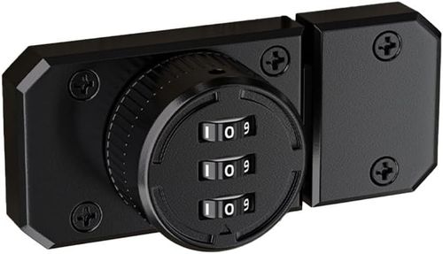 No-Drill Password Latch Lock