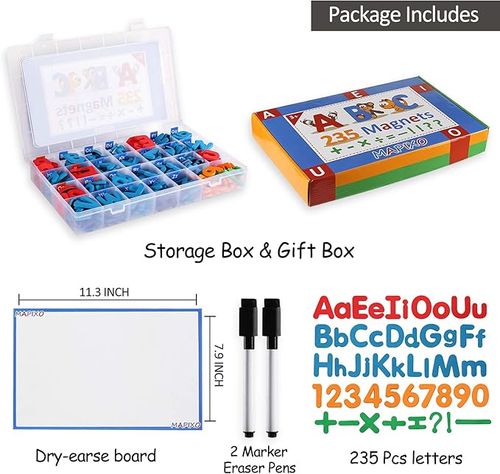 Magnetic Letters & Numbers Set
