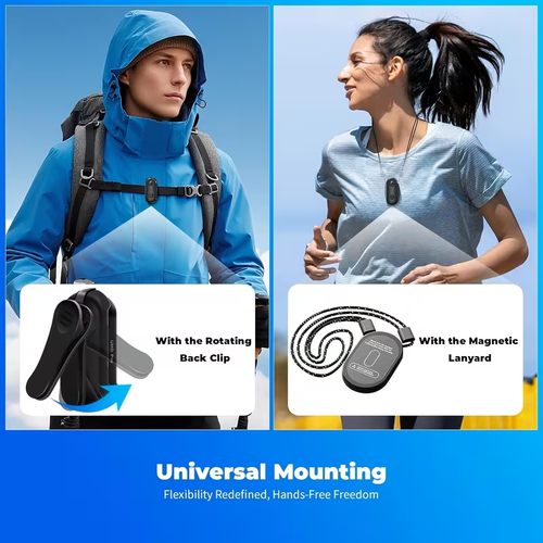 Mini Body Cam, 4K&1080P Thumb Action Camera with 32G TF Card