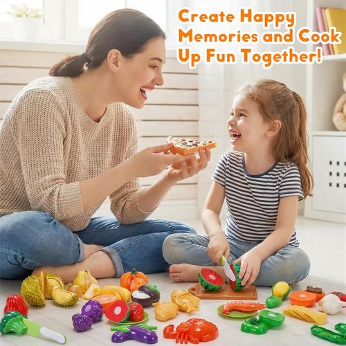 Fruit & Vegetable Cutting Playset
