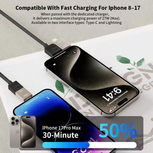 4-in-1 Magnetic Self-Storing Charging Cable