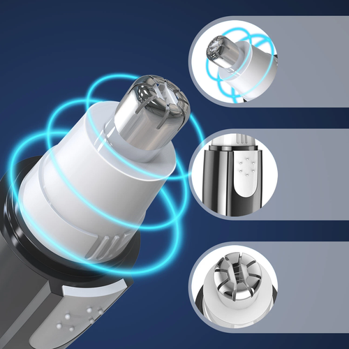 Electric Nose Ear Hair Trimmer Face Eyebrow Mustache Beard Shaver Clipper Unisex