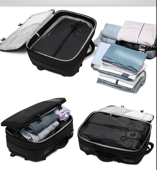 Airbag HIGH-CAPACITY VACUUM COMPRESSION BACKPACK