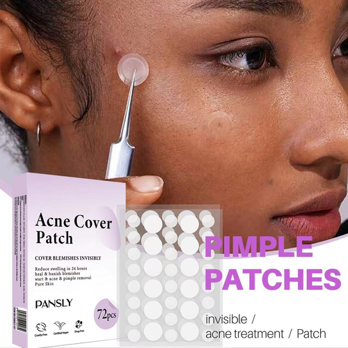 Private Label 72pcs A Bag Face Skin Care Pimple Healing Patches Hydrocolloid Anti Acne Pimple Removal Cover Patch
