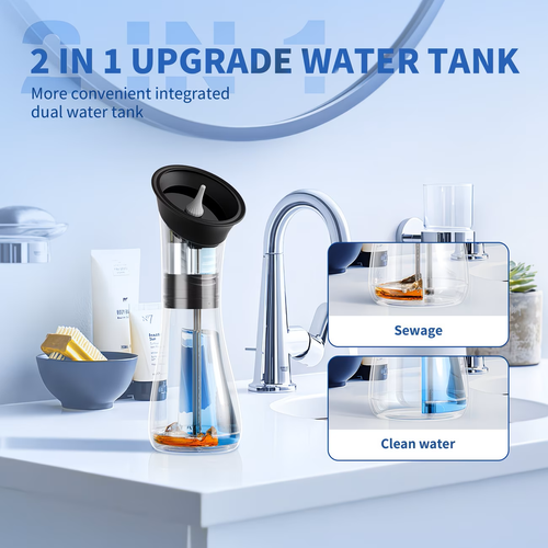 ANYDEAR Ear Washer Device with 12 Nozzles (4 Colors), 3-Speed Pulse Massage Suitable for Household Use, IPX7, USB-C Fast Charging & Sanitary Water Tank for Ear Hygiene Care, USB- Ear Wash System