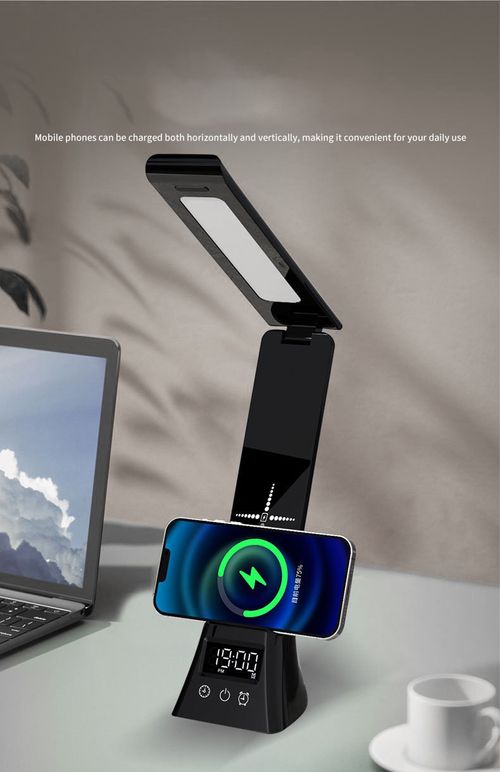 Solar Powered LED Desk Lamp 3 Modes USB Rechargeable Emergency Light for Home Office