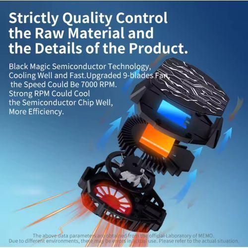 Phone Cooler - Mobile Phone Cooling Fan For All Mobile Phone Device.