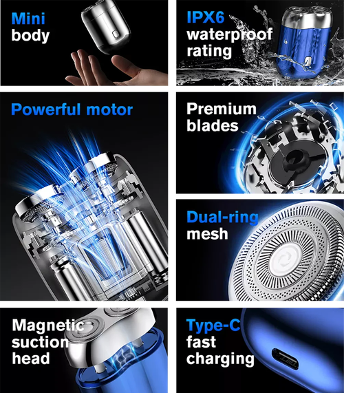 Portable Mini  Electric MensShaver