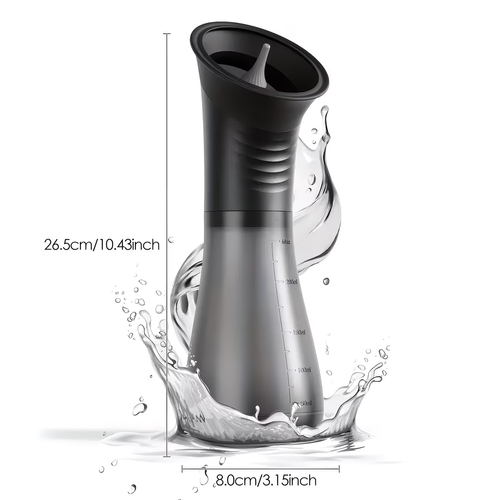 ANYDEAR Ear Washer Device with 12 Nozzles (4 Colors), 3-Speed Pulse Massage Suitable for Household Use, IPX7, USB-C Fast Charging & Sanitary Water Tank for Ear Hygiene Care, USB- Ear Wash System