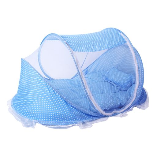 Portable Foldable Baby Sleeping Nest Cot with Mosquito Net