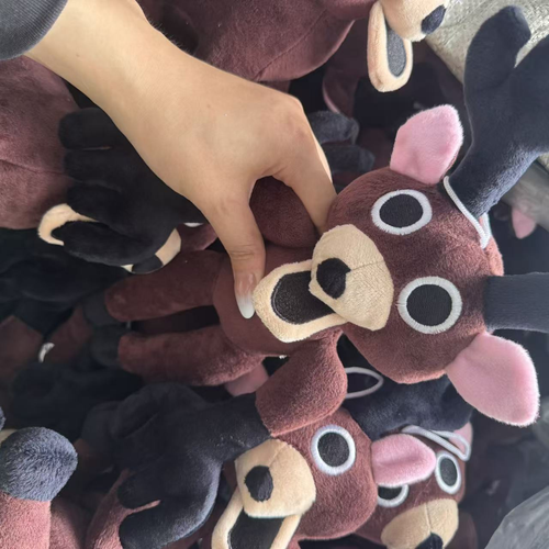 99 Nights Crouching Moose Plush Toy, Horror Game Deer Plush, Creepy Animal Doll, Scary Game Character Plush