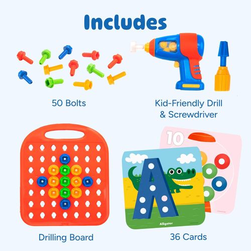 Kids Screw Building Toy Set