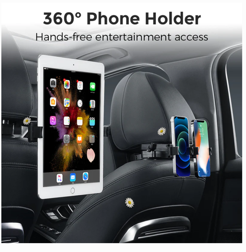 Adjustable U-Shaped Car Headrest Pillow