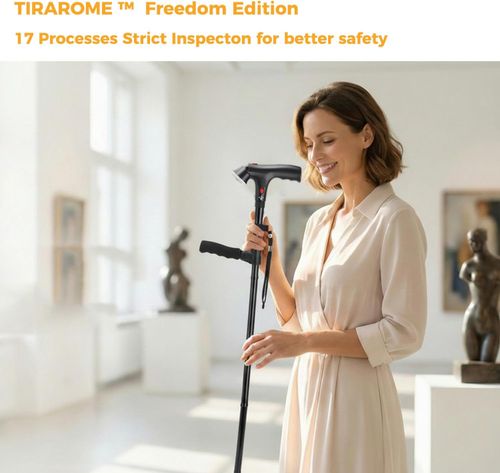 Walking Cane With Torch