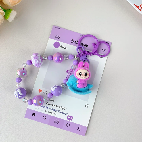 Wholesale Hot-Selling 3pcs Cute Keychain for Girls,Car Key Accessory