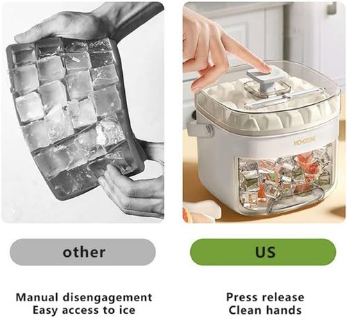 Press-Type Ice Cube Tray Product