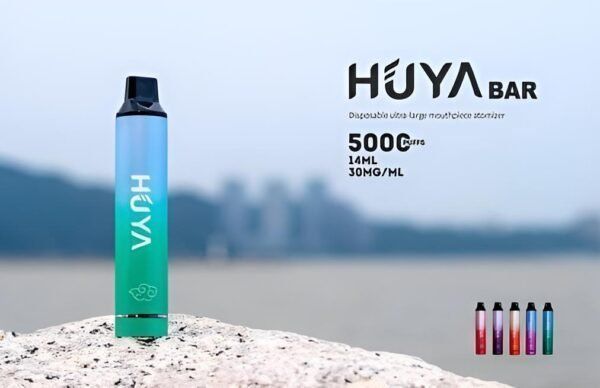 HUYA BAR 5000 PUFFS 虎牙奶茶杯 拋棄式電子煙 一次性電子煙