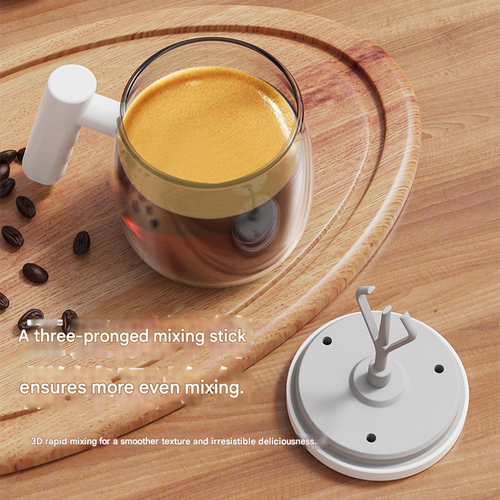 No Spoon Needed! Automatic Self-Stirring Mug – Rechargeable Type-C   Suitable for Coffee, Milk, Cocoa and Other Beverages