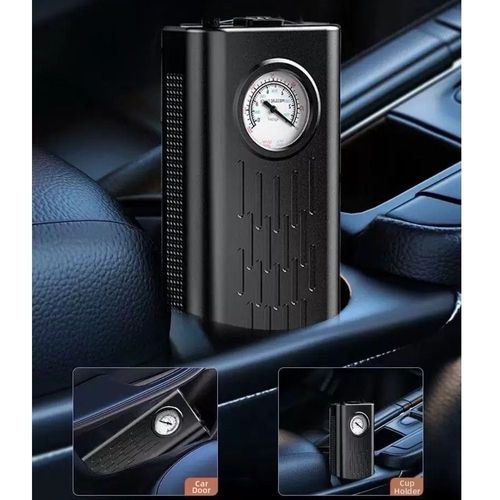 Portable Fast Inflation Electric Car Tyre Inflator Air Compressor for Car & Motorcycle – Cigarette Lighter Powered