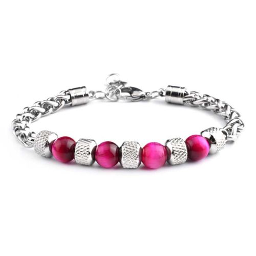 Men's Tiger Eye Bracelet – Strong Stainless Steel Design for Confidence & Style Daily Wear