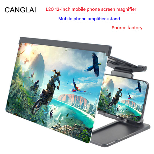 Mobile Phone Screen Magnifier – Enlarge Screen for Movies, Videos & Gaming, Compatible with All Phones