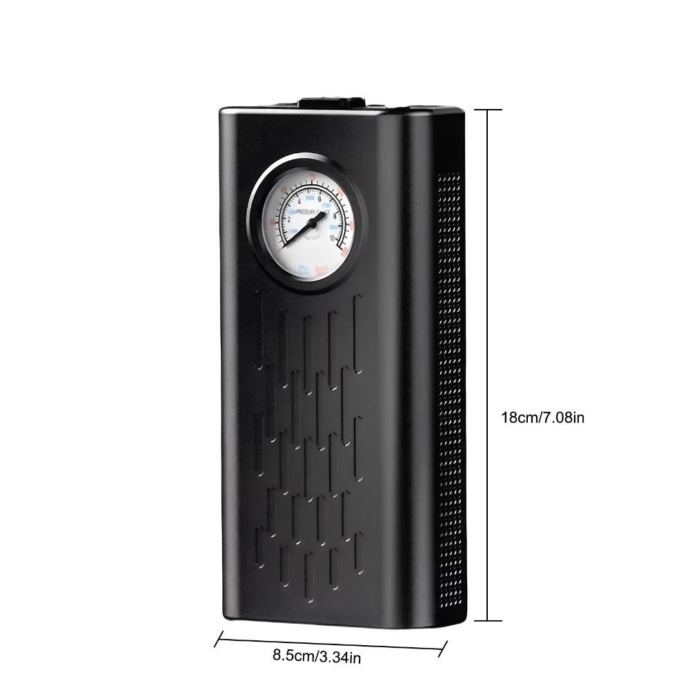 Portable Fast Inflation Electric Car Tyre Inflator Air Compressor for Car & Motorcycle – Cigarette Lighter Powered