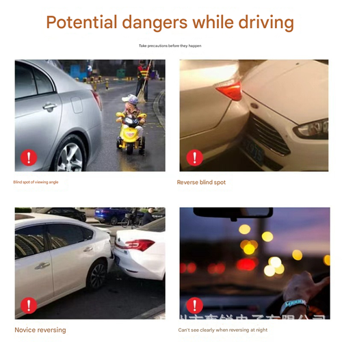 HD Car Rear View Camera with Night Vision – Waterproof Backup Camera for All Cars