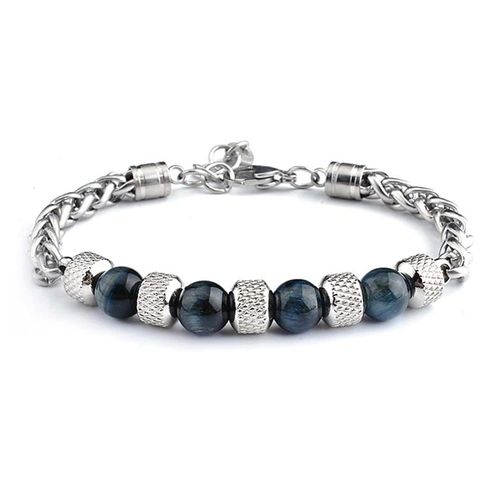 Men's Tiger Eye Bracelet – Strong Stainless Steel Design for Confidence & Style Daily Wear