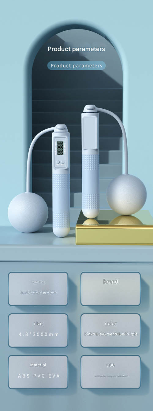 ual-Purpose Jump Rope with Intelligent Counting - Cordless Weighted Steel Wire Rope for Home Use & Sports Training