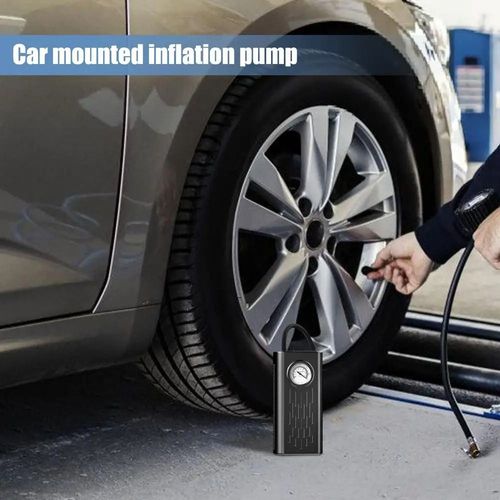 Portable Fast Inflation Electric Car Tyre Inflator Air Compressor for Car & Motorcycle – Cigarette Lighter Powered