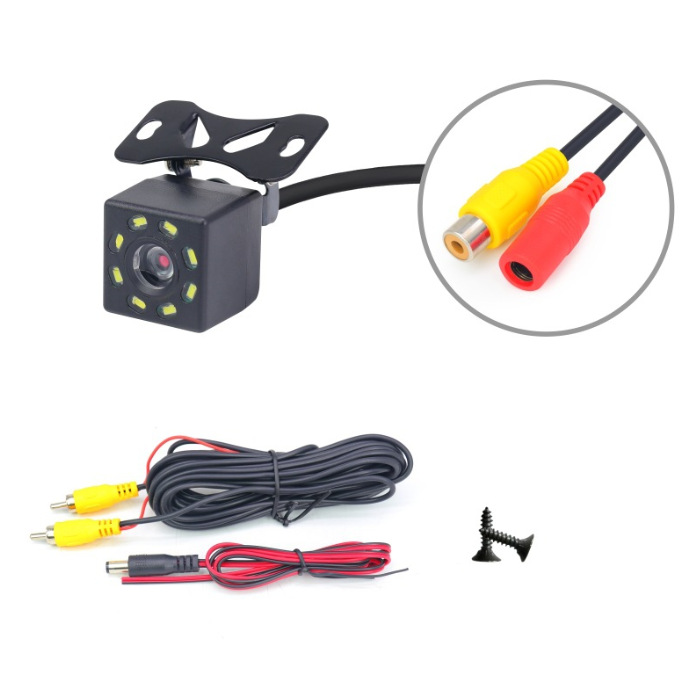 HD Car Rear View Camera with Night Vision – Waterproof Backup Camera for All Cars