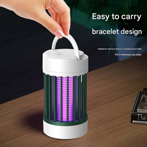 Powerful Rechargeable Mosquito Killer Lamp – No Spray, No Smell, No Noise Portable Bug Zapper Light for Indoor & Outdoor