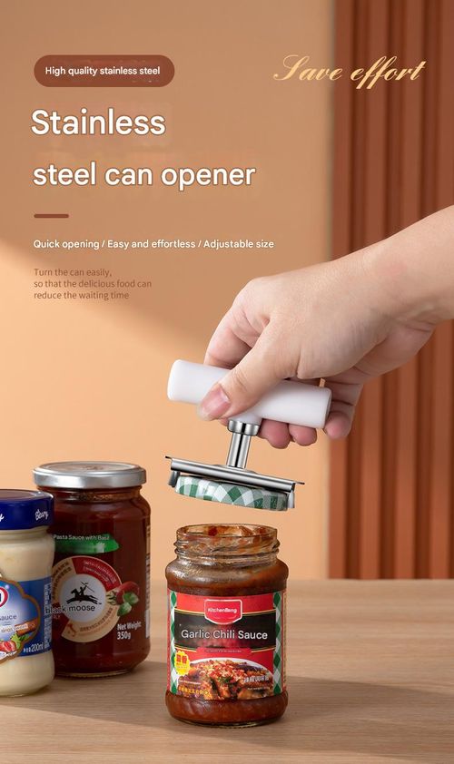 COD!!!  Multi-functional bottle opener, household can opener, stainless steel effortless can opener, convenient and practical can opener, Buy one, get one free.