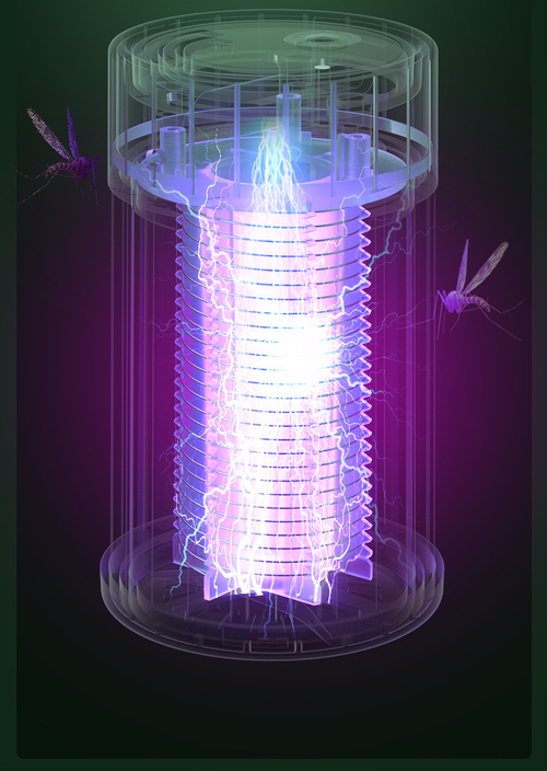 Powerful Rechargeable Mosquito Killer Lamp – No Spray, No Smell, No Noise Portable Bug Zapper Light for Indoor & Outdoor