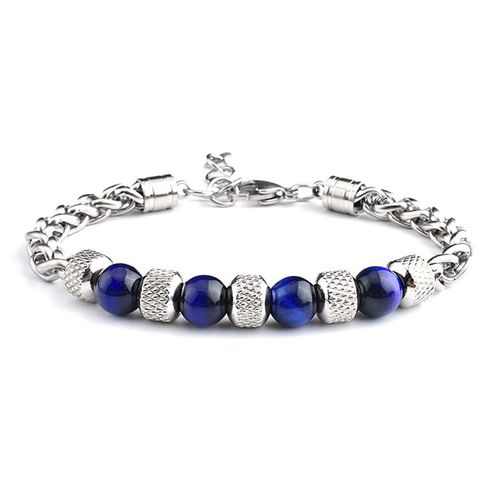 Men's Tiger Eye Bracelet – Strong Stainless Steel Design for Confidence & Style Daily Wear