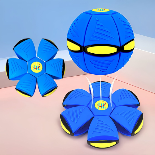 Magic Flying UFO Ball Toy for Kids – Light Up Music Outdoor Play Ball