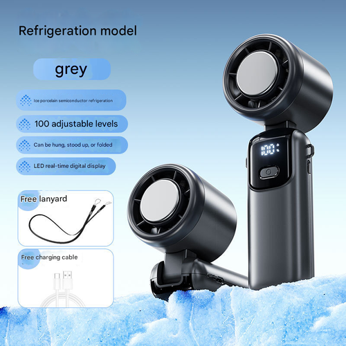 COD!!! 2026 Portable Turbo Fan with Digital Display,  – Handheld, Desktop, Turbo Wind & Compact Rechargeable Design, Refrigeration, Pedestal or Desktop for Home Office