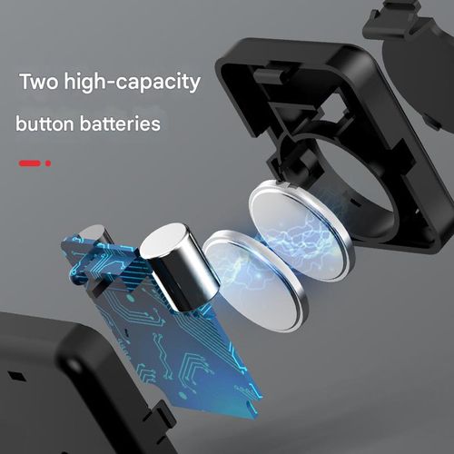 Metal Door Stopper Alarm 80dB – Vibration Sensor Security Device for Travel, Hotel &