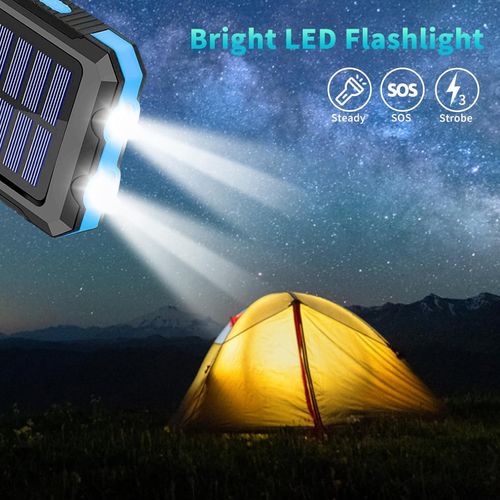 Solar Power Bank Large Capacity with built-in professional calibrateccompass