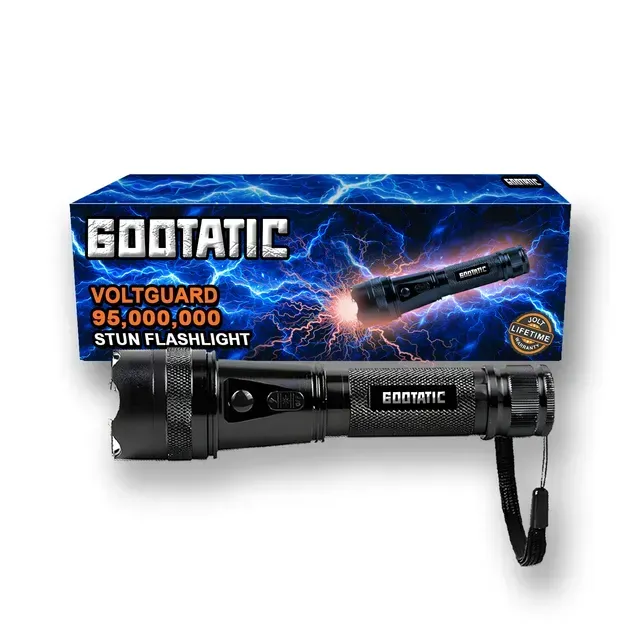 🔥 2025 Survival Sale 75% OFF 🚨 GOOTATIC™ GlowStrike V95 Stun Torch – Light the Way, Strike When Needed