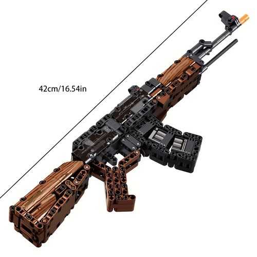 Building block gun