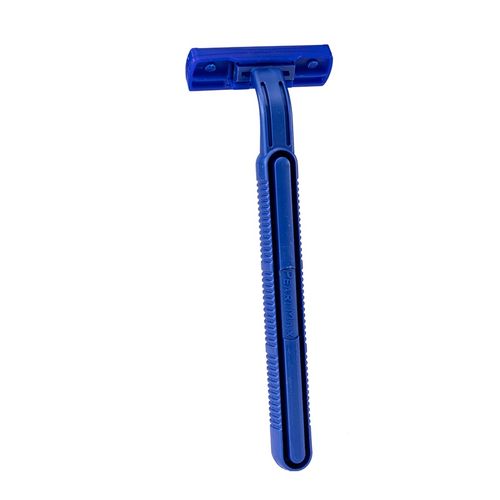 PearlMax Double Edge Safety Handle Disposable Razor Men Disposable Shavers with Lubricating Strip for Travel