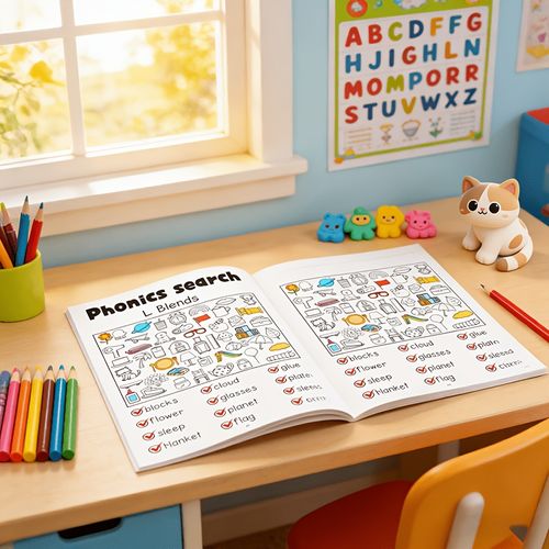 Children's game book looking for items coloring book Three packs