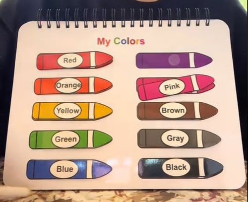 My Preschool Busy Book(12 Different Themes Pages)📚Best Christmas Gift for kids🎁