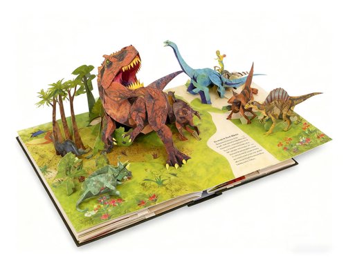 3D Prehistorica Pop-Up series:Dinosaurs