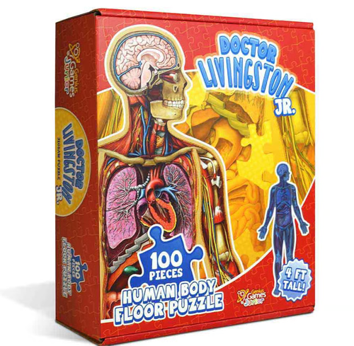 Kid's 100 Piece Human Body Floor Puzzle