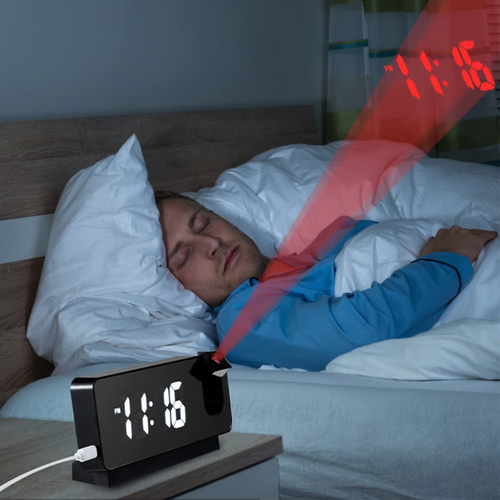 🔥Mirror Projection Alarm Clock