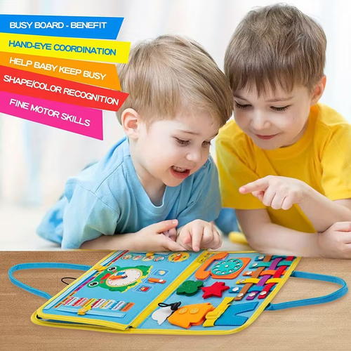 Educational Toy for Youngsters, Includes Life Skills, Letters, Numbers, Shapes, Colors, Animals and Weather, Perfect Travel Companion and Gift for Easter